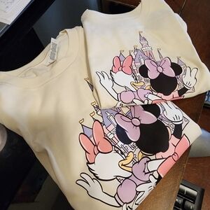 Mother And Daughter Matching T-shirts Daisy n Minnie